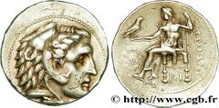 ROYAUME DE MACEDOINE - ANTIGONE LE BORGNE(323-301 avant J.-C.)Monnayage au nom et au type d'Alexandre III le Grand Tétradrachme N° v38_0123    Date : c. 320-300 AC. Nom de l'atelier : Cilicie Métal : 