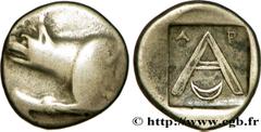 ARGOLIDE - ARGOS(IIIe - IIe siècles avant J.-C.) Hémidrachme ou triobole N° v38_0185    Date : c. 340-280 AC. Nom de l'atelier : Argos Métal : argent Diamètre : 15mm Axe des coins : 12h. Poids : 2,72g