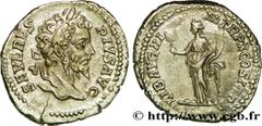 SEPTIME SEVERE(13/04/193-4/02/211)Lucius Septimius Severus Denier N° v38_0665    Date : 202 Nom de l'atelier : Rome Métal : argent Diamètre : 19mm Axe des coins : 12h. Poids : 3,02g. Degré de rareté :