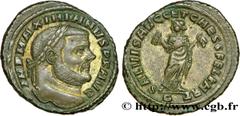 MAXIMIEN HERCULE(10/12/285-02/310)Marcus Aurelius Valerius MaximianusAuguste I (1/04/286-1/05/305) Follis ou nummus N° v38_1145    Date : 299-303 Nom de l'atelier : Proconsulaire, Carthage Métal : cui