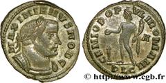 GALERE(1/03/293-5/05/311)Galerius Valerius MaximianusCésar(1/03/293-1/05/305) Follis ou nummus N° v38_1156    Date : 300 - mi 304 Nom de l'atelier : Lyonnaise, Lyon Métal : cuivre Diamètre : 28,5mm Ax