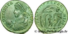 CONSTANS(25/12/335-18/01/350)Flavius Julius ConstansAuguste(9/09/337-18/01-350) Maiorina, (MB, ئ 2) N° v38_1287    Date : 349 Nom de l'atelier : Vénétie et Istrie, Aquilée Métal : cuivre Diamètre : 21