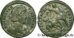 CONSTANCE II(8/11/324-3/11/361)Flavius Julius Valerius ConstantiusAuguste(9/09/337-3/11/361) Maiorina, (MB, ئ 2) N° v38_1295    Date : 350-351 Nom de l'atelier : Constantinople Métal : cuivre Diamètre