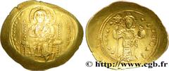 CONSTANTIN X DUCAS(25/12/1059-21/05/1067) Histamenon Nomisma (scyphate) N° v38_1438    Date : 1059-1067 Nom de l'atelier : Constantinople Métal : or Diamètre : 24mm Axe des coins : 6h. Poids : 4,38g. 
