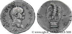 VESPASIEN(1/07/69-24/06/79)Titus Flavius Sabinus Vespasianus Denier N° v13_0181    Date : 76 Nom de l'atelier : Rome Métal : argent Diamètre : 19mm Axe des coins : 6h. Poids : 3,48g. Etat de conservat