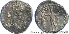 COMMODE(166-31/12/192)Lucius Aurelius CommodusAuguste(17/03/180-31/12/192) Denier N° v13_0359    Date : 192 Nom de l'atelier : Rome Métal : argent Diamètre : 18mm Axe des coins : 6h. Poids : 2,47g. De