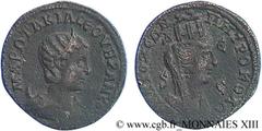 OTACILIA SEVERA(+249)Marcia Otacilia SeveraFemme de Philippe Ier, mère de Philippe II - Augusta (244-249) Grand Bronze, (GB, ئ 30) N° v13_0620    Date : 244-249 Nom de l'atelier : Syrie, Séleucie et P
