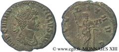 QUINTILLE(08-10 ou 11/270)Marcus Aurelius Claudius Quintillus Antoninien N° v13_0769    Date : 270 Nom de l'atelier : Rome Métal : billon Diamètre : 19mm Axe des coins : 6h. Poids : 3,67g. Degré de ra