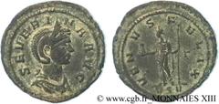 SEVERINE(+ après 275)Ulpia SeverinaFemme d'Aurélien - Augusta(274-275) Demi-aurelianus N° v13_0840    Date : 275 Nom de l'atelier : Rome Métal : billon Diamètre : 20mm Axe des coins : 12h. Poids : 2,5
