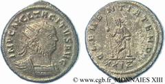 TACITE(11-12/275-06/276)Marcus Claudius Tacitus Aurelianus N° v13_0859    Date : 276 Nom de l'atelier : Rome Métal : billon Diamètre : 22mm Axe des coins : 6h. Poids : 3,78g. Etat de conservation : TT