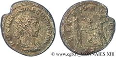 NUMERIEN(12/282-11/284)Marcus Aurelius NumerianusAuguste(03/283-11/284) Aurelianus N° v13_0934    Date : 283 Nom de l'atelier : Syrie, Séleucie et Piérie, Antioche Métal : billon Diamètre : 21mm Axe d