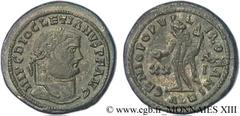 DIOCLETIEN(20/11/284-1/05/305)Caius Aurelius Valerius DiocletianusAuguste (20/11/284-1/05/305) Follis ou nummus N° v13_0973    Date : 301 Nom de l'atelier : Egypte, Alexandrie Métal : cuivre Diamètre 