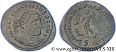 LICINIUS Ier(11/08/308-09/324)Valerius Licinianus Licinius Follis ou nummus N° v13_1118    Date : 313 Nom de l'atelier : Macédoine, Thessalonique Métal : cuivre Diamètre : 23,5mm Axe des coins : 12h. 