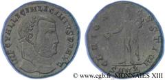 LICINIUS Ier(11/08/308-09/324)Valerius Licinianus Licinius Follis ou nummus N° v13_1120    Date : 308-310 Nom de l'atelier : Bithynie, Nicomédie Métal : cuivre Diamètre : 25mm Axe des coins : 6h. Poid