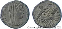 CONSTANTIN Ier LE GRAND(+337)Divus Flavius Valerius ConstantinusRestitution par Constantin II, Constans et Constance II Centenionalis ou nummus N° v13_1199    Date : 337-340 Métal : cuivre Diamètre : 