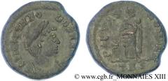 THEODORA(circa +330)Flavia Maximiana TheodoraFemme de Constance Ier, grand-mère de Delmace et d'Hanniballien Centenionalis ou nummus N° v13_1223    Date : 337-340 Nom de l'atelier : Belgique, Trèves M
