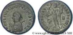 CRISPUS(1/04/317-09/326)Flavius Julius CrispusCésar(317-326) Follis ou nummus N° v13_1224    Date : 317-320 Nom de l'atelier : Hellespont, Cyzique Métal : cuivre Diamètre : 18,5mm Axe des coins : 6h. 