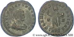 CRISPUS(1/04/317-09/326)Flavius Julius CrispusCésar(317-326) Follis ou nummus N° v13_1227    Date : 317 Nom de l'atelier : Belgique, Trèves Métal : cuivre Diamètre : 20,5mm Axe des coins : 12h. Poids 