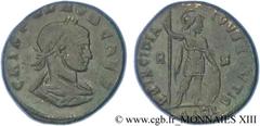 CRISPUS(1/04/317-09/326)Flavius Julius CrispusCésar(317-326) Follis ou nummus N° v13_1230    Date : 317 Nom de l'atelier : Viennoise, Arles Métal : cuivre Diamètre : 19mm Axe des coins : 6h. Poids : 3