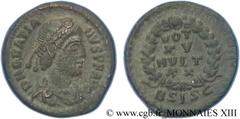 GRATIEN(24/08/367-25/08/383)Flavius Gratianus Nummus, (ئ 4) N° v13_1368    Date : 378-383 Nom de l'atelier : Savie, Siscia Métal : cuivre Diamètre : 15mm Axe des coins : 12h. Poids : 1,85g. Degré de r