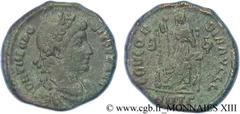 THEODOSE Ier(19/01/379-17/01/395)Flavius Theodosius Nummus, (ئ 3) N° v13_1383    Date : 379-383 Nom de l'atelier : Savie, Siscia Métal : cuivre Diamètre : 17,5mm Axe des coins : 12h. Poids : 2,46g. Et