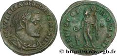 Roman coins MAXIMINUS II DAIA Type : Follis ou nummus  Date : 1er mai 305 - 25 juillet 306  Date : 305-306  Mint name / Town : Lyon  Metal : copper  Diameter : 28  mm Orientation dies : 6  h. Weight :
