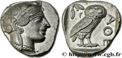 Greek Coins ATTICA - ATHENS Type : Tétradrachme  Date : c. 430 AC.  Mint name / Town : Athènes  Metal : silver  Diameter : 25  mm Orientation dies : 12  h. Weight : 17,20  g. Obverse legend : Anépigra