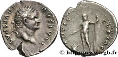 Roman coins TITUS Type : Denier  Date : 76  Mint name / Town : Rome  Metal : silver  Millesimal fineness : 900  ‰ Diameter : 19,5  mm Orientation dies : 6  h. Weight : 3,48  g. Rarity : R2  Obverse le