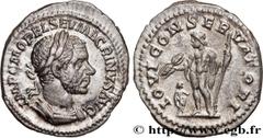 Roman coins MACRINUS Type : Denier  Date : juillet-septembre  Date : 217  Mint name / Town : Rome  Metal : silver  Millesimal fineness : 500  ‰ Diameter : 19,5  mm Orientation dies : 12  h. Weight : 3