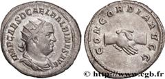 Roman coins BALBINUS Type : Antoninien  Date : mai - juin  Date : 238  Mint name / Town : Rome  Metal : silver  Millesimal fineness : 500  ‰ Diameter : 21,5  mm Orientation dies : 6  h. Weight : 4,52 