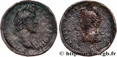 Roman coins ANTONINUS PIUS and MARCUS AURELIUS CAESAR Type : Sesterce - Proto-contorniate  Date : 141  Mint name / Town : Rome  Metal : copper  Diameter : 33,5  mm Orientation dies : 12  h. Weight : 2
