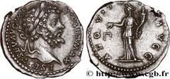 Roman coins SEPTIMIUS SEVERUS Type : Denier  Date : 199-201  Mint name / Town : Laodicée  Metal : silver  Millesimal fineness : 550  ‰ Diameter : 17,5  mm Orientation dies : 12  h. Weight : 3,46  g. R