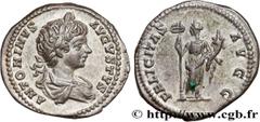 Roman coins CARACALLA Type : Denier  Date : 201  Mint name / Town : Rome  Metal : silver  Millesimal fineness : 550  ‰ Diameter : 18  mm Orientation dies : 1  h. Weight : 3,34  g. Obverse legend : ANT