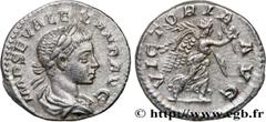 Roman coins SEVERUS ALEXANDER Type : Denier  Date : 222  Mint name / Town : Antioche  Metal : silver  Millesimal fineness : 500  ‰ Diameter : 18  mm Orientation dies : 12  h. Weight : 2,63  g. Rarity 