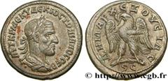 Provincial Coins TRAJAN DECIUS Type : Tétradrachme syro-phénicien  Date : 250  Mint name / Town : Antioche, Syrie, Séleucie et Piérie  Metal : billon  Diameter : 27  mm Orientation dies : 12  h. Weigh