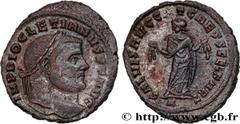 Roman coins DIOCLETIAN Type : Follis ou nummus  Date : 299-303  Mint name / Town : Carthage  Metal : copper  Diameter : 28  mm Orientation dies : 6  h. Weight : 10,48  g. Rarity : R1  Officine : 1re  