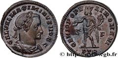 Roman coins MAXIMINUS II DAIA Type : Follis ou nummus  Date : 305-306  Mint name / Town : Trèves  Metal : copper  Diameter : 27  mm Orientation dies : 6  h. Weight : 9,83  g. Rarity : R1  Obverse lege