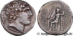 Greek Coins SYRIA - SELEUKID KINGDOM - ALEXANDER I BALAS Type : Tétradrachme  Date : an 163  Mint name / Town : Antioche, Syrie  Metal : silver  Diameter : 28,5  mm Orientation dies : 1  h. Weight : 1