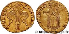 Feudal coins PROVENCE - ARCHDIOCESE OF ARLES - ETIENNE II DE LA GARDE Type : Florin d'or  Date : c. 1340-1370  Date : n.d.  Mint name / Town : Arles  Metal : gold  Diameter : 19,5  mm Orientation dies