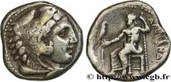 Greek Coins MACEDONIA - MACEDONIAN KINGDOM - ALEXANDER III THE GREAT Type : Tétradrachme  Date : c. 336-323 AC.  Mint name / Town : Amphipolis, Macédoine  Metal : silver  Diameter : 25  mm Orientation