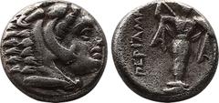 GREEK COINS MYSIA - PERGAMON Type : Diobole Date : c. 310-284 AC Mint name / Town : Pergame, Mysie Metal : silver Diameter : 10,3 mm Orientation dies : 12 h. Weight : 1,13 g.