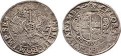 MEDIEVAL & WORLD COINS German States, Oldenburg. temp. Anton Gunther AR Gulden of 28 Stüber. 1603-1667. In the name of Ferdinand III (1649-1651). FLOR • AN • GV • C • O • (28) E • D • D • IE • E • K (