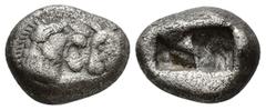 Greek Coins Greek Coins KINGS OF LYDIA Kroisos AR Siglos. Sardis, 550-546. Kings of Lydia, Kroisos (550-546). AR Siglos, Sardis. Very fine Weight : 5.18 Diameter: 15.8