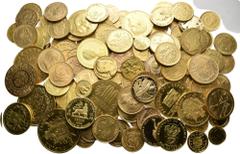WORLD GOLD COINS. Lot of 137 coins : ROMAN EMPIRE. Valentinianus Ist, Solidus ; BYZANTINE EMPIRE, Heraclius, Solidus ; AUSTRALIA. Victoria, Sovereign 1870 Sydney; AUSTRIA. Franz Josef I, Dukat 1890. I