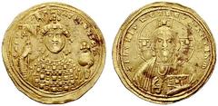 BYZANTINE EMPIRE Michael VII, 1071-1078. Histamenon, Constantinople. AU 4.43 g. XF