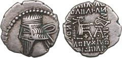 Ancient - Oriental Ancient - Oriental Parthia (Ekbatana) AR Drachm – Pakoros I (c. AD 78-120) Parthia, Pakoros I (c. AD 78-120). AR Drachm, 3.70g. 19mm. ND, Ekbatana. Diademed bust left / Arsakes I se