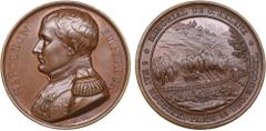 World Coins World Coins France Bronze Medal 1840 - Repatriation of Napoleon I's remains from St. Helena - July Monarchy (1830–1848) 32.76g. 41mm. UNC/UNC. Medalier: A. Bovy. Bramsen 1990. Collignon 12