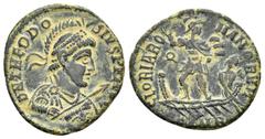 Roman Imperial Coins THEODOSIUS I (379-395).Cyzicus.Follis. Condition : Good very fine. Weight : 5.09 gr Diameter : 22 mm
