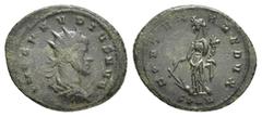 Roman Imperial Coins CLAUDIUS II GOTHICUS (268-270). Antoninianus. Cyzicus. Obv : IMP C M AVR CLAVDIVS AVG. Radiate, draped and cuirassed bust right. Rev : FORTVNA REDVX / SPQR. Fortuna standing left,