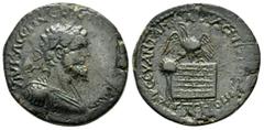 ROMAN PROVINCIALl COINS PONTOS. Amasia. Septimius Severus (193-211). Ae. Obv :AV Κ Λ CΕΠ CΕΟΥΗΡΟC ΠΕΡ ΣΕΒ. Laureate, draped and cuirassed bust right. Rev : ΑΔΡ CΕ ΑΝΤ ΑΜΑCΙAC ΜΗΤ ΝΕ ΠΡ ΠP/ ΕΤ CΗ. Eagl